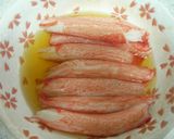 カニカマで。簡単おいしい彩り丼作り方3写真