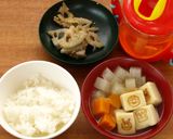 手づかみ　大根とにんじんのあっさり煮作り方6写真