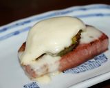 ハムステーキとアボカドのとろりチーズがけ作り方9写真