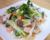 ☆具だくさん☆海鮮!!和風あんかけパスタ作り方10写真