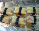 ✿お弁当箱が喜ぶ*ちくわの磯辺焼き風✿作り方3写真