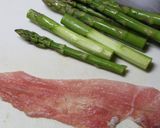 お酢でさっぱり☆アスパラの豚肉巻き作り方1写真