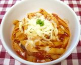 我が家の基本✿トマト缶でｳﾏｳﾏソース✿作り方6写真