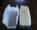 牛乳パックで作る・ザラメハチミツカステラ作り方1写真