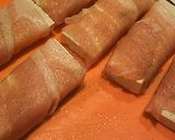 簡単☆肉巻き豆腐作り方2写真
