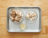 ツナときのこのアヒージョ作り方1写真