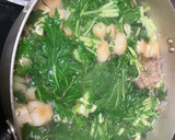 水菜と牛肉のすき焼き風サッと煮作り方5写真