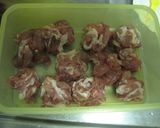 薄切り肉でも酢豚♪作り方1写真