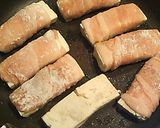 簡単☆肉巻き豆腐作り方4写真