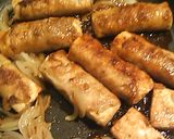 簡単☆肉巻き豆腐作り方5写真