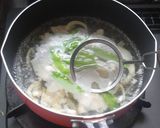 ✿はちくときぬさやの✿お味噌汁✿作り方5写真