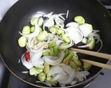 ❤そらまめ・新たま・桜えびの春パスタ❤作り方4写真