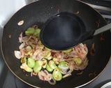 ❤そらまめ・新たま・桜えびの春パスタ❤作り方6写真