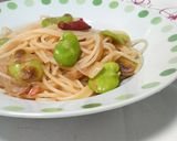 ❤そらまめ・新たま・桜えびの春パスタ❤作り方11写真