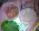 マヨでささみのハムタラコ簡単巻き揚げ♪作り方1写真