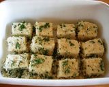 豆腐のパセリチーズパン粉焼き作り方3写真