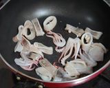 ほっこりカフェ　簡単イカのトマト煮作り方3写真