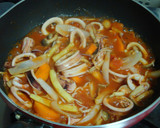 ほっこりカフェ　簡単イカのトマト煮作り方4写真