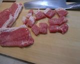 厚揚げも使って＜ポークビーンズ＞♪作り方1写真