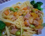 野菜ジュースのトマトクリームパスタ♪作り方6写真