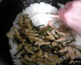 ＊簡単!美味!山菜おこわ（中華風）＊作り方5写真
