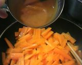 にんじんの胡麻味噌きんぴら作り方3写真