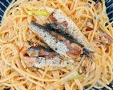 海苔しそ醤油ペペロンチーノ作り方5写真