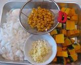 鶏ひき肉と一日分の野菜のまろやかカレー作り方1写真