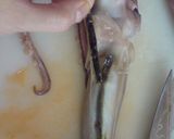 私流!キッチンはさみでいかの下処理作り方5写真