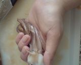 私流!キッチンはさみでいかの下処理作り方7写真