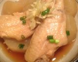 つゆで簡単!鶏と大根の煮物作り方6写真