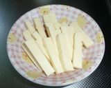 シンプル★チーズ春巻き作り方1写真