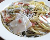 【 しらすと梅とめかぶの冷製パスタ 〗作り方5写真