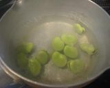 そらまめとベーコンのクリームパスタ作り方1写真
