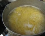 そらまめとベーコンのクリームパスタ作り方2写真