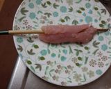 タジンで、ささみトンネル★ アスパラ入り作り方1写真