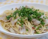 しかっり味の!豚バラペペロンチーノ作り方6写真
