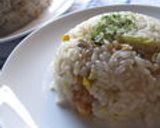 豚バラと卵のオイマヨ炒飯♡作り方15写真