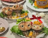 親子で作ろう！かわいいハロウィンバーガー作り方9写真