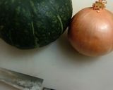 パンプキンスープ作り方1写真