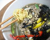 黒～い坦々麺☆和風仕上げ♪作り方10写真