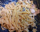 簡単昼食・夕飯ナスのトマトクリームパスタ作り方7写真