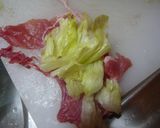 ヘルシー簡単★レタスの豚肉巻き作り方3写真