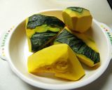 簡単レンジでチン!! かぼちゃの煮物作り方1写真