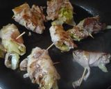 ヘルシー簡単★レタスの豚肉巻き作り方7写真