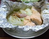 簡単☆鮭のホイル蒸し作り方15写真