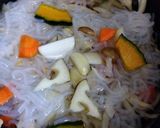 夜に炊飯器セットするダケ→朝らく楽とん汁作り方1写真