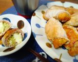 ＊豚肉と味付いなりのキャベチーズ巻き＊作り方3写真
