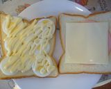 スペシャルホットサンド☆朝食、昼食に作り方3写真