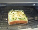 とまらな～い！キャベツトースト✿作り方4写真